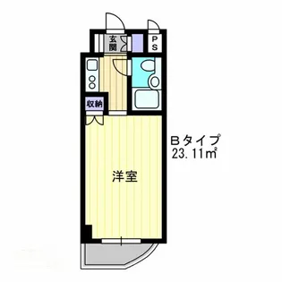 アルファ京町【7階】の間取り