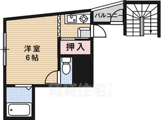 近江ビル【4階】の間取り