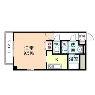 ファースト・レーベン大手町【7階】の間取り