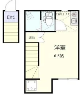 クアルト板橋【2階】の間取り