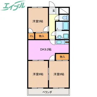 シンプルライフ18【1階】の間取り