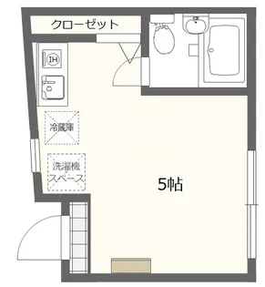 AVENIER方南【1階】の間取り