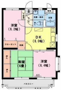 ユーミーいちまるI【3階】の間取り
