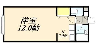 クレステージ宮前【3階】の間取り
