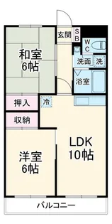 エクセレント丸太【2階】の間取り