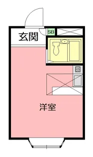 ベルピア伊勢原1-1【1階】の間取り