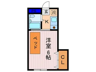吉水苑【3階】の間取り