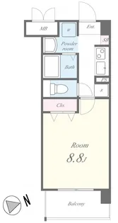 パステロ【5階】の間取り