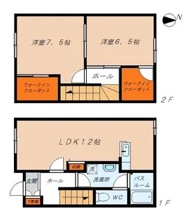 富山県富山市吉作【一戸建】の間取り