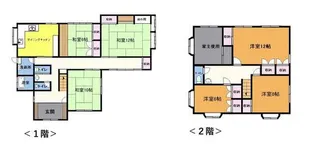 富山県富山市天正寺【一戸建】の間取り