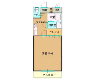 エスポアールさくら【2階】の間取り