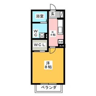 ヴィラーニ i【2階】の間取り