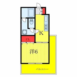 東京都板橋区本町【マンション】の間取り