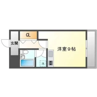 1Kの間取り画像