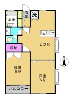 リ・シェル湘南【1階】の間取り