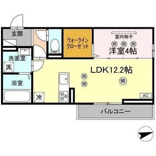 D-resena KJ【3階】の間取り