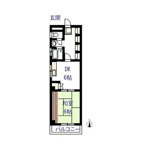 ラ・ストラーダ目白【1階】の間取り