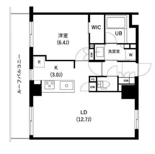 ザ・レジデンス三ノ輪II【7階】の間取り