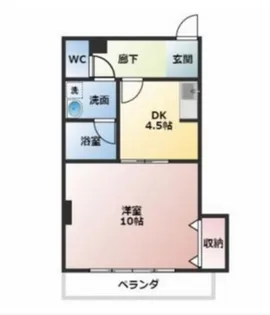 メゾンエース【2階】の間取り