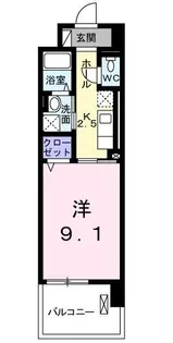 ヴィラージエ【1階】の間取り