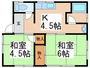 東京都昭島市大神町1【一戸建】の間取り