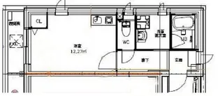 Plus door NAKANO【2階】の間取り
