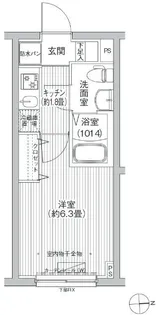 LAUREL TOGOSHI【4階】の間取り