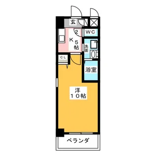 KIAORA(キオーラ)【4階】の間取り