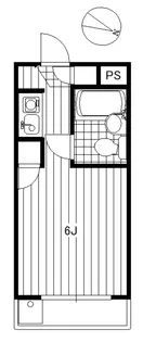 スカイコート西鶴間【1階】の間取り
