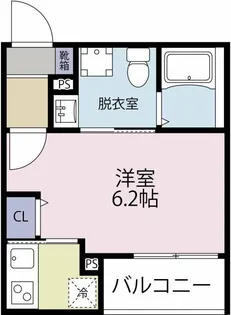 神奈川県川崎市川崎区渡田山王町【アパート】の間取り