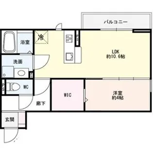 ヒルズ学園南【3階】の間取り