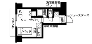 バウスクロス東海大学前【2階】の間取り