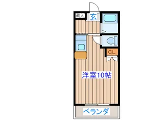 デュエル雅【1階】の間取り