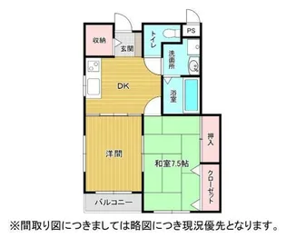 コーポ・サンズ【4階】の間取り