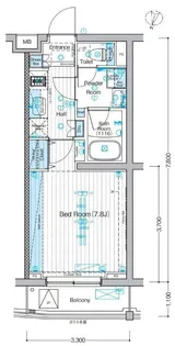 ブライズ大森東SEI【1階】の間取り