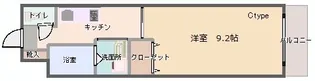 ヴィラほったII【1階】の間取り
