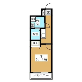 レジディア浅草吾妻橋【3階】の間取り