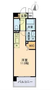 エムズマンション熊本北【1階】の間取り