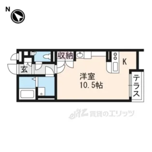 ミランダKUNISAN【2階】の間取り