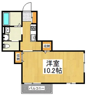 神奈川県川崎市川崎区藤崎4【アパート】の間取り