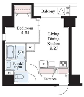 Dear WAN Court 王子飛鳥山【5階】の間取り