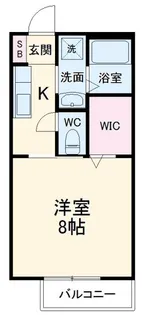 エミネンスI【1階】の間取り