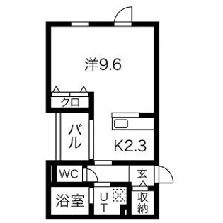 Praha(プラハ)【3階】の間取り