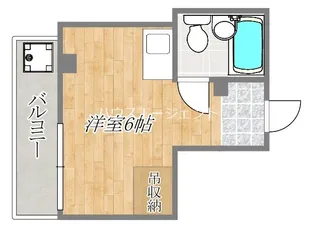 ウイング21葛西【2階】の間取り