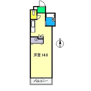メゾンレーヴ【3階】の間取り