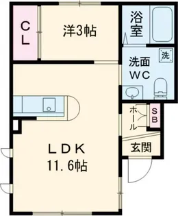 CASA TOKIWA【1階】の間取り