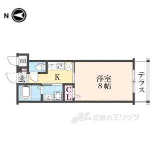 CRESTTAPP京都丹波口2【1階】の間取り