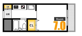 第3アビタシオン【4階】の間取り