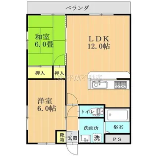 サンビレッジ葉山台壱番館【3階】の間取り