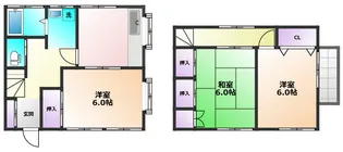 東京都東大和市高木3【一戸建】の間取り